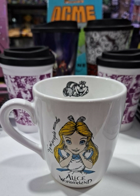 Taza Alicia en el Pais de las Maravillas Cara