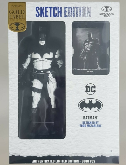 Figura Batman - Batman Designed By Todd Mc Farlane - Gold Label - Mc Farlane Toys