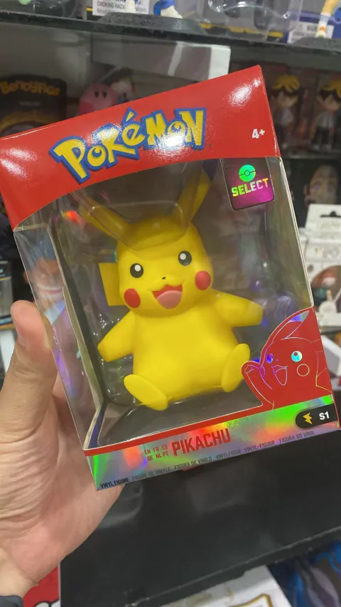 FIGURA PIKACHU - POKEMON SELECT - JAZWARES
