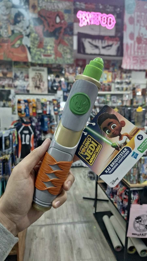 Kai Brightsar Training LightSaber - Star Wars Young Jedi Adventures - Hasbro - Producto Oficial