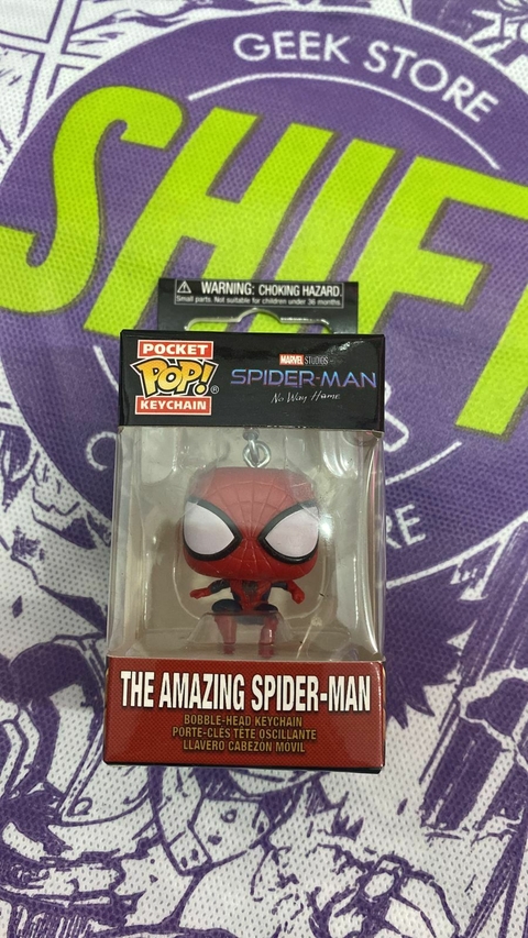 Funko Pocket Pop! Kyechain The Amazing Spider-Man - Spider - Man No Way Home - Llavero