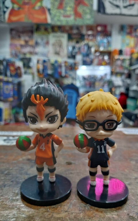 Figura Yū Nishinoya y Kei Tsukishima - Haikyuu