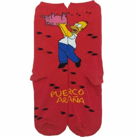 Medias Homero - Puerco Araña - Los Simpsons - comprar online