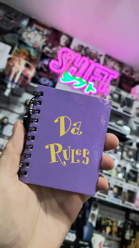 Llavero Mini Cuaderno Da Rules - Padrinos Mágicos - Producto Oficial