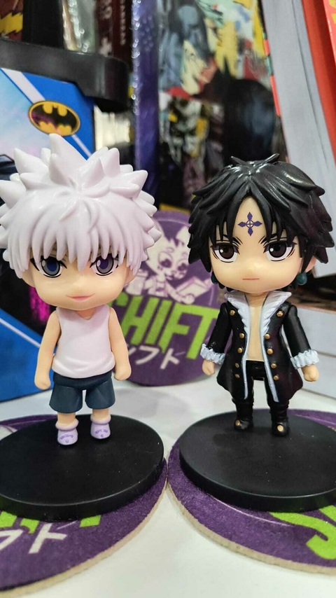 Figura Killua Zoldyck y Chrollo Lucifer - Hunter x Hunter