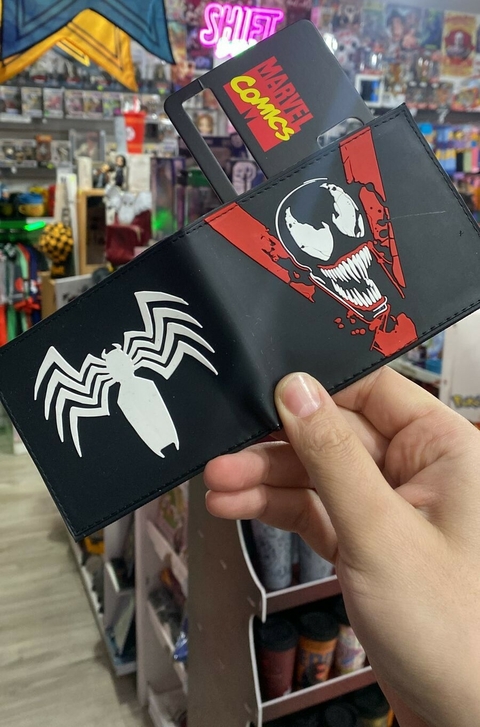 Billetera Venom & Spider-Man