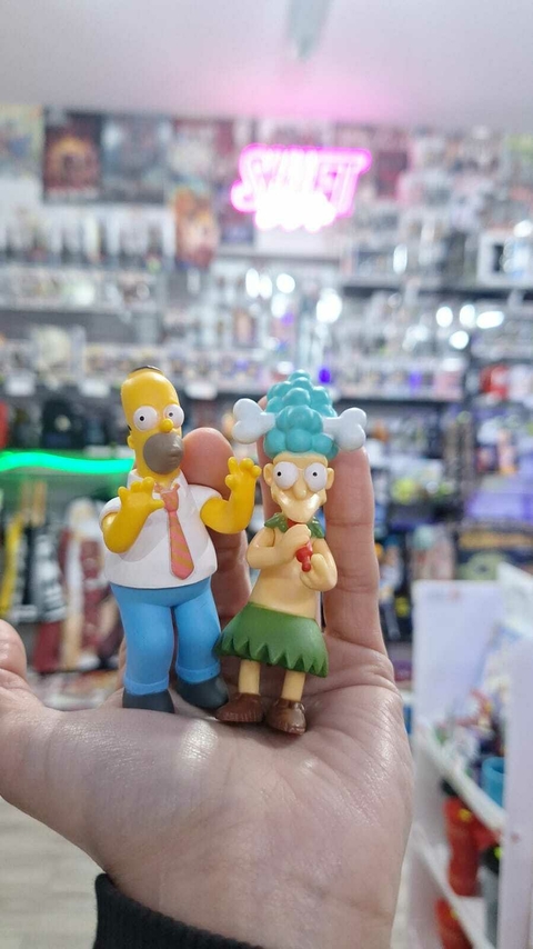Figura Homero y Mel Patiño - Los Simpsons