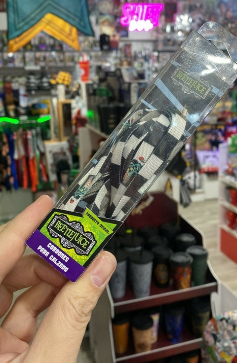 Cordones Beetlejuice - Producto Oficial