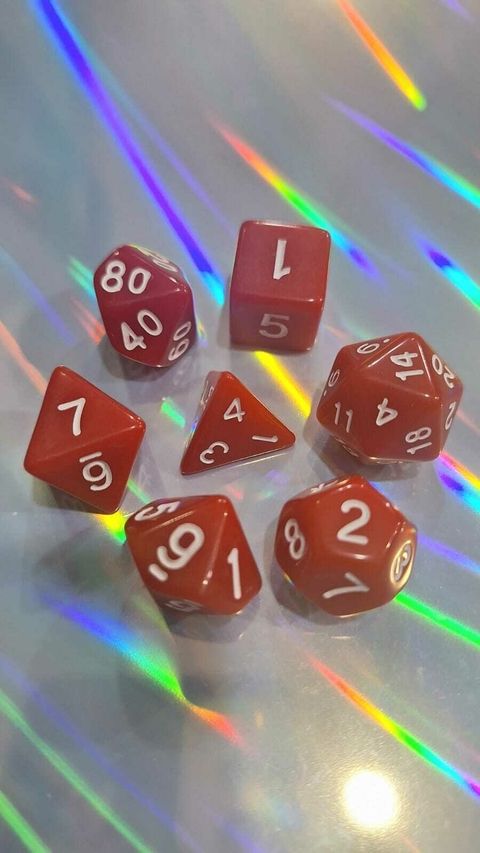 Set Dados Rojo