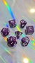 Set Dados Violeta Oscuro