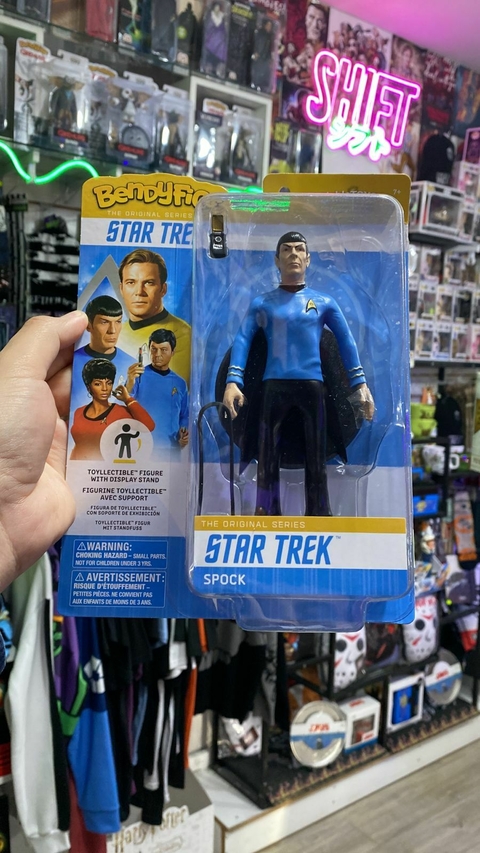 Figura Spock - Star Trek- Bendy Figs