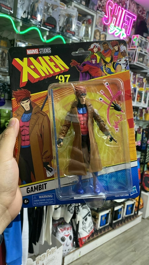 Figura Gambit - X-Men 97 - Marvel Studios - Hasbro - Producto Oficial