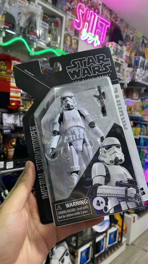 Figura Imperial Stormtrooper - Star Wars The Black Series - Hasbro - Producto Oficial