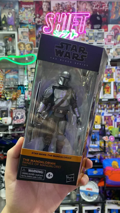 Figura The Mandalorian - Star Wars The Black Series - Hasbro - Producto Oficial