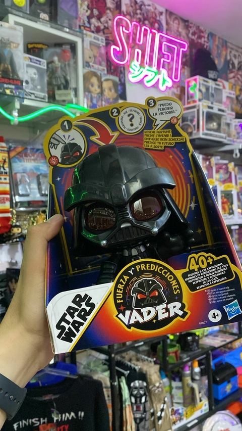 Figura Darth Vader Fuerzas y Predicciones - Star Wars - Hasbro - Producto Oficial