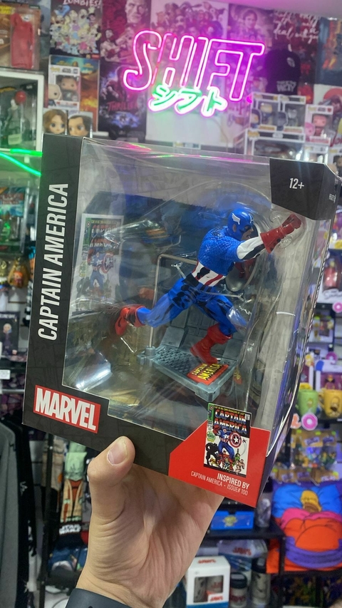 Figura Captain America - Marvel Collection - McFarlane Toys - Producto Original