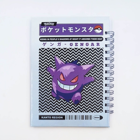 Cuaderno Anillado Gengar - Pokemon