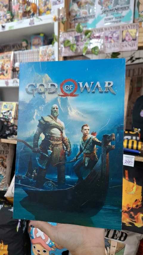 Chapa Decorativa God Of War