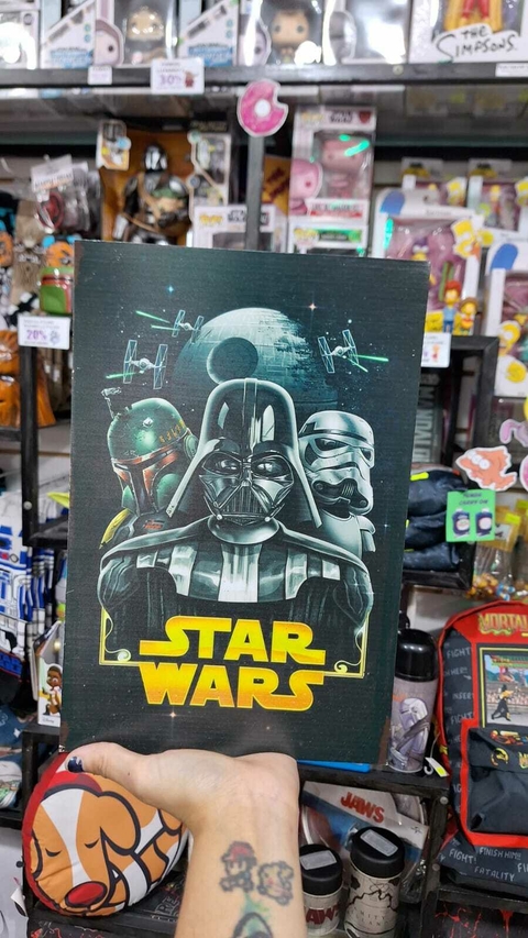 Chapa Decorativa Star Wars