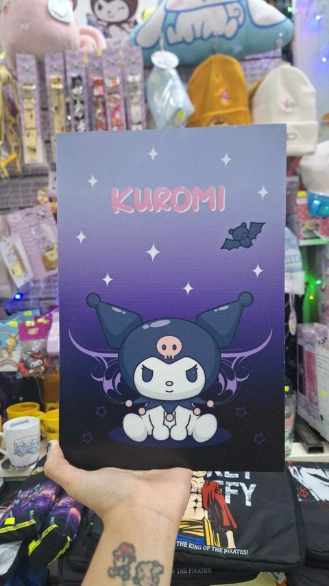 Chapa Decorativa Kuromi - Sanrio