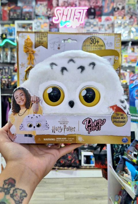 Cartera interactiva Hedwig - Harry Potter- Purse Pets - Spin Master - Producto Oficial - comprar online