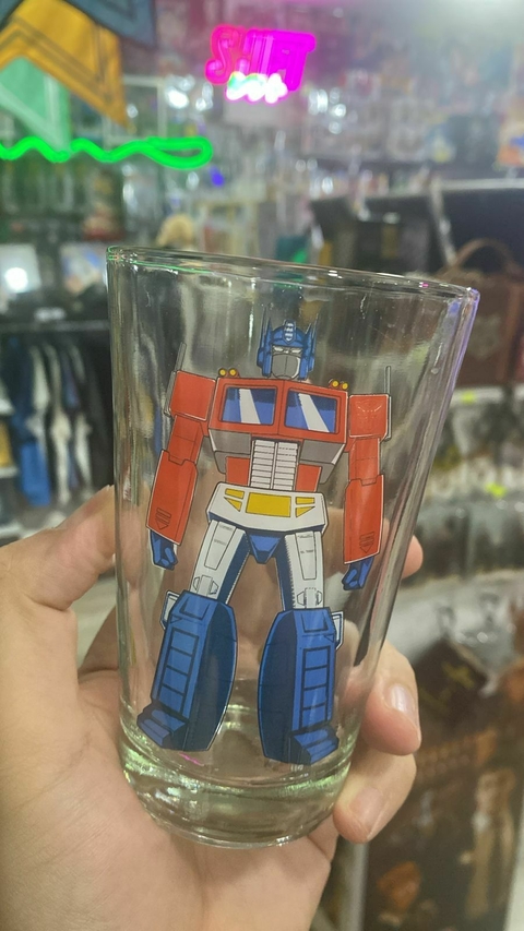 Vaso de Vidrio Transformers - comprar online