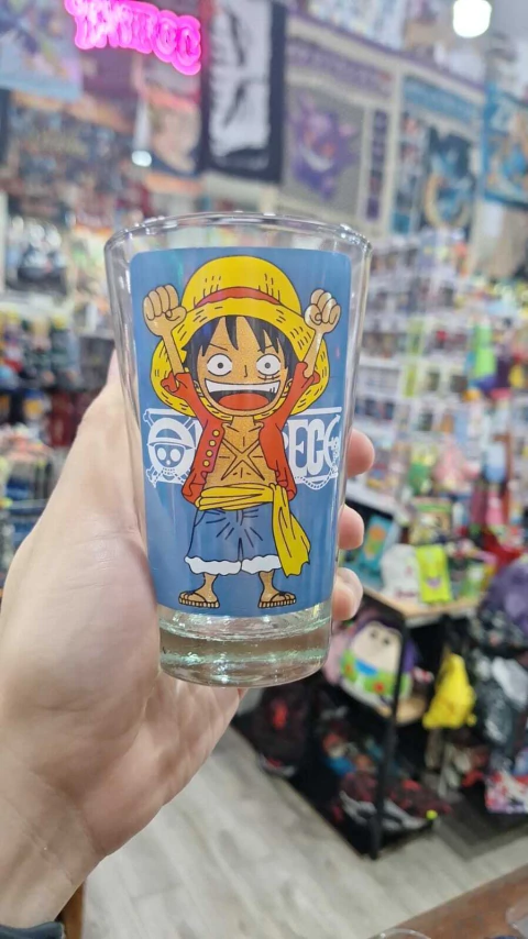 Vaso de vidrio Monkey D. Luffy Chico - One Piece - comprar online