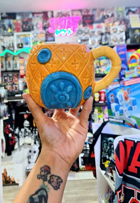 Tazon Ceramica Piña - Bob Esponja - Producto Oficial - comprar online