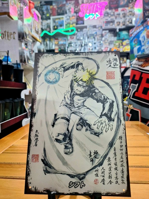 Chapa Decorativa Naruto - comprar online