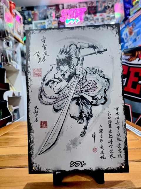 Chapa Decorativa Sasuke Uchiha - Naruto - comprar online