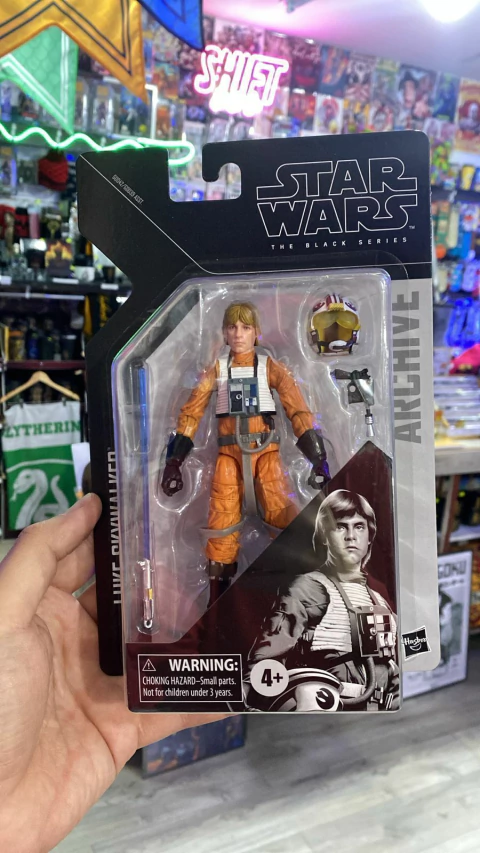 Figura Luke Skywalker - Star Wars The Black Series - Hasbro - Producto Oficial - comprar online