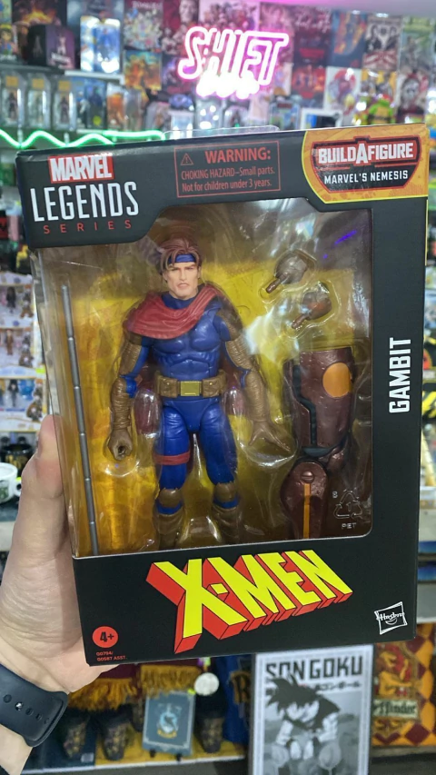 Figura Gambit - X-Men - Marvel Legends Series - Hasbro - Producto Oficial - comprar online