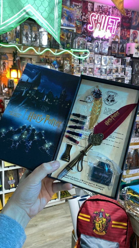 Set Pluma Gryffindor - Harry Potter - Producto Oficial - comprar online