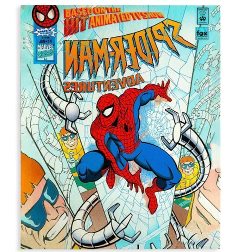Alfombra Grande Spider-Man Adventures - Based On The Hit Animated TV Show - comprar online