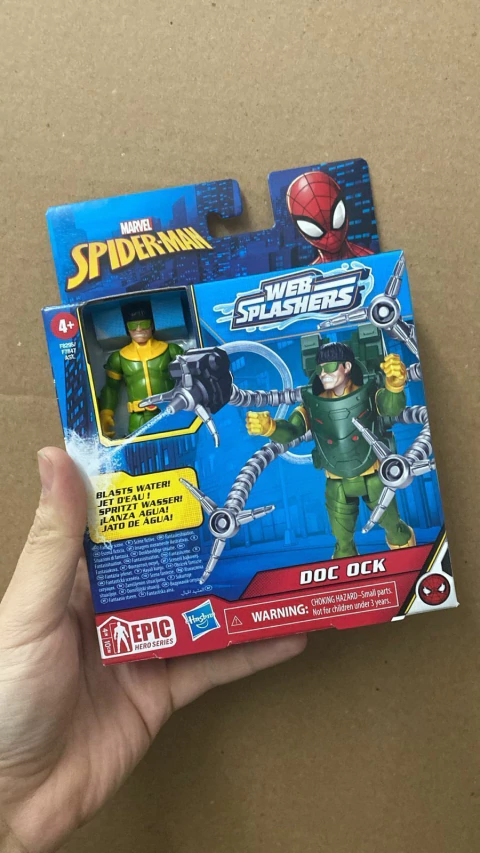 Figura Doc Ock Web Splashers - Marvel Spider-Man - Epic Hero Series - Hasbro - comprar online