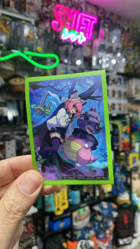 Folio Entrenadora Sofora y Slowpoke de Galar - Pokemon - Sleeves - Producto Oficial - comprar online