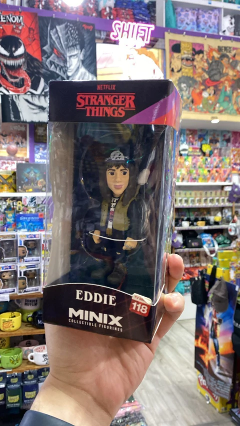 Figura Eddie - Stranger Things -Tv Series 118- Minix