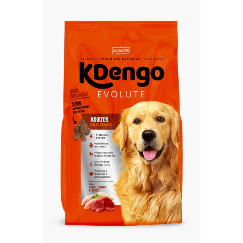 Ração Kdengo Evolute Adulto Raça Grande