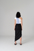 vestido contê longo, exclusivo e upcycled - wendyel borin