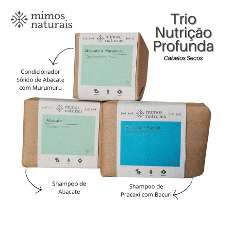 Trio Nutrição Profunda - Cabelos Secos