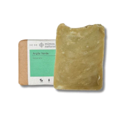 Sabonete de Argila Verde - MIMOS - Cosméticos Naturais e Veganos