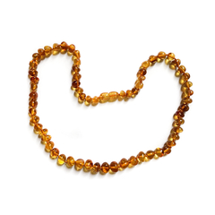 Collar para niñ@s y adultos de 38 cm pulido. - MUCHO ÁMBAR