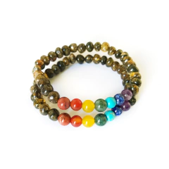 Pulsera 18 cm. 7 Chakras (elástica) en internet