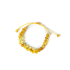 Pulsera tejida de ámbar - MUCHO ÁMBAR
