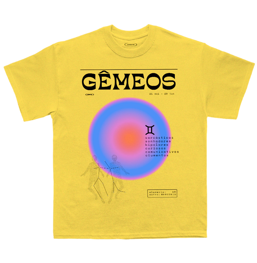 Camiseta Gêmeos