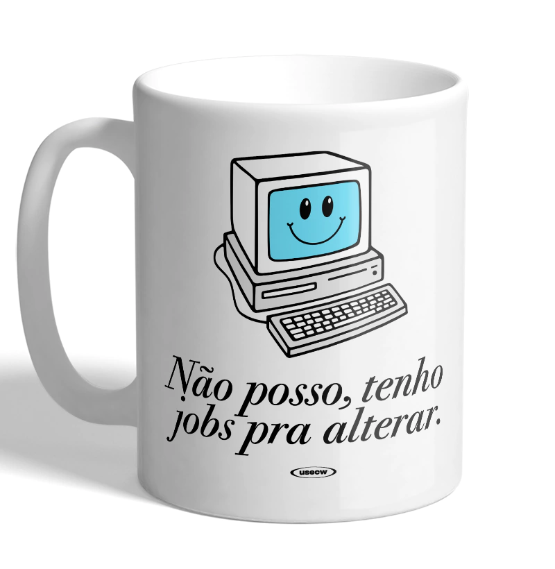 Caneca Tenho Jobs