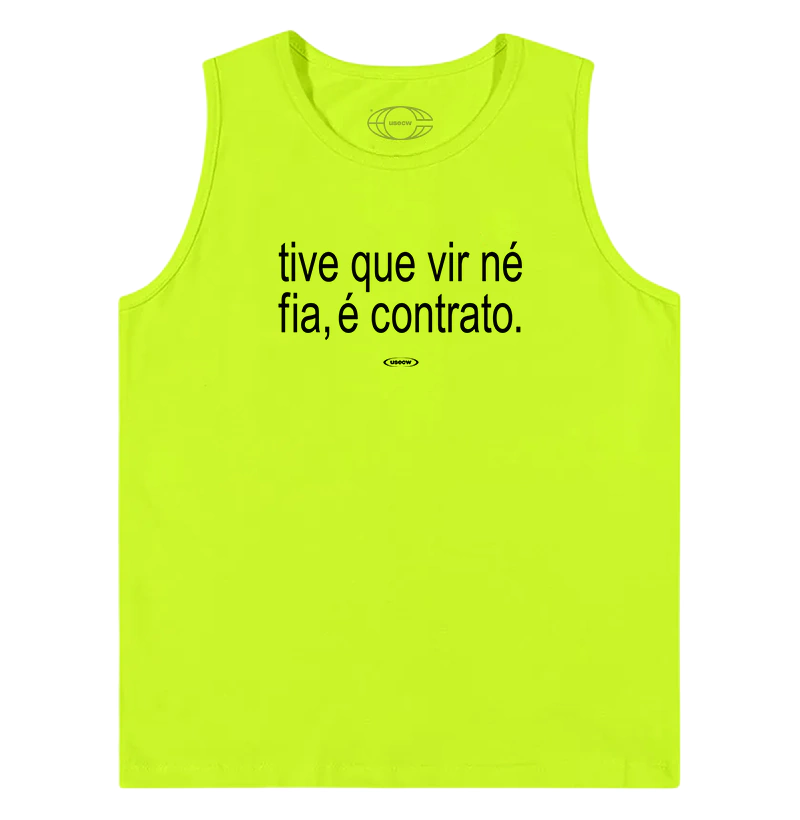 Regata Dry fit É contrato