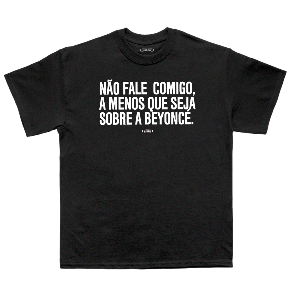 Camiseta Sobre Beyoncé