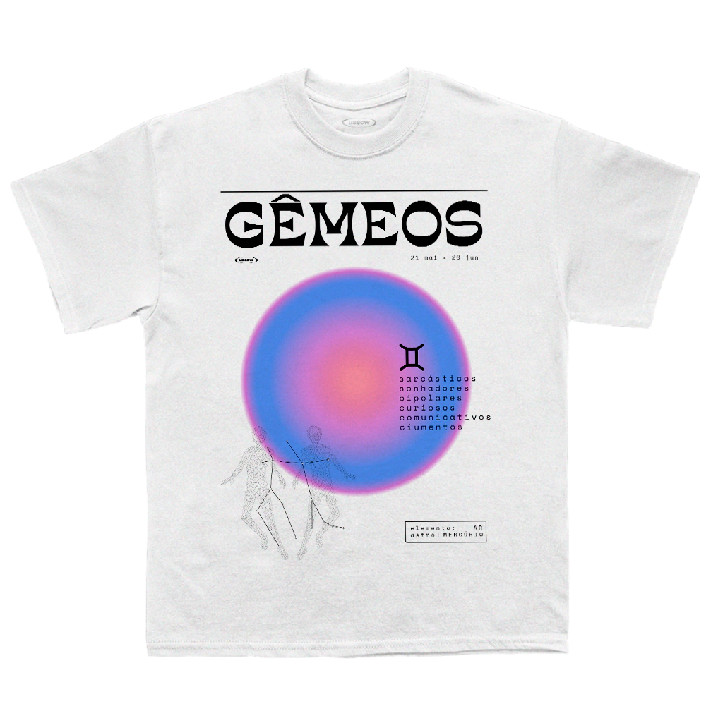 Camiseta Gêmeos