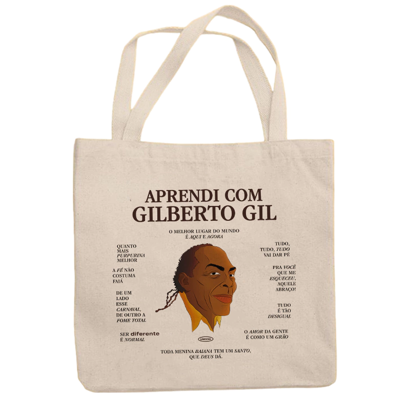 Bag Aprendi com Gil